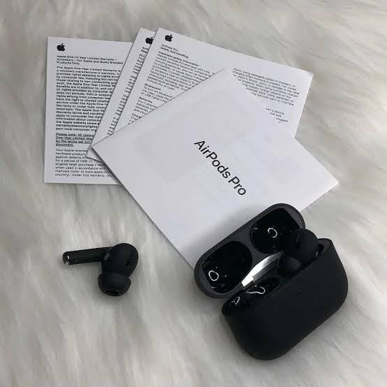 Apple AirPods Pro 2nd Gen Matte black With ANC + Free Case