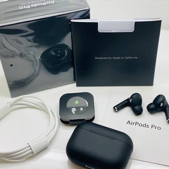 Apple AirPods Pro 2nd Gen Matte black With ANC + Free Case