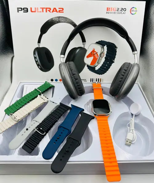 P9 Ultra2 Smartwatch Set