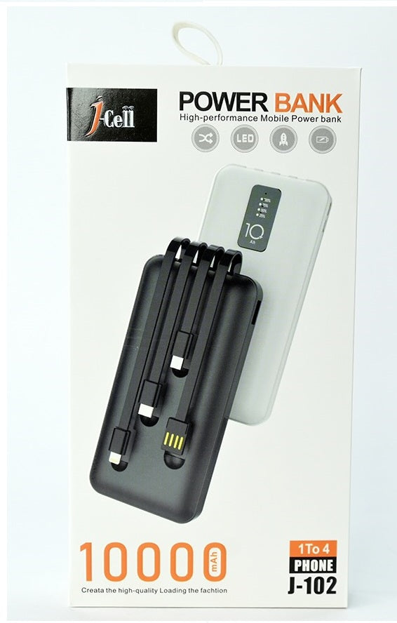 JCELL 10,000 MAH Power Bank